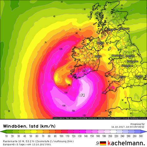 Hurrikan OPHELIA rast nicht | Wetterkanal Kachelmannwetter