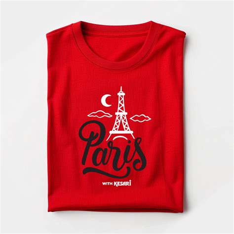 Unisex T shirts - Paris with Kesari – Kesari-IN