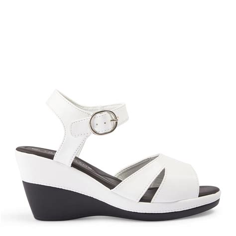 Ladies White Sandals