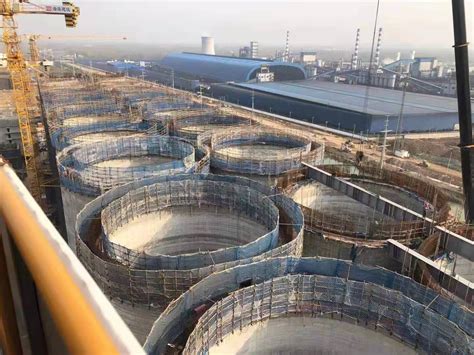 海滨集团南京办倾力打造沂州科技三期储备煤筒仓项目-海滨集团