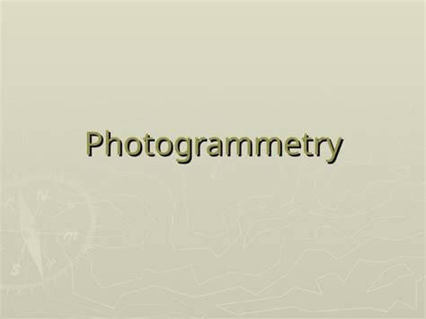 Basic Photogrammetry 的图像结果