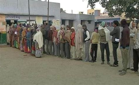 Up Elections 2017: First Phase Voting: Photos | तस्वीरों में यूपी ...