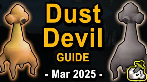 Dust Devil Slayer Guide OSRS - March 2025 - YouTube