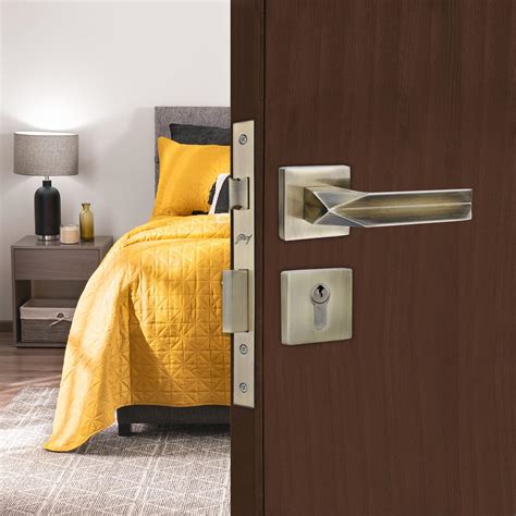 Godrej Mortise Lock|Handle Lock Set for Main & Bedroom Door|Chris ...