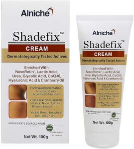 Shadefix Cream For Darkened Body Areas - Neck, Ankles, Knuckles ...