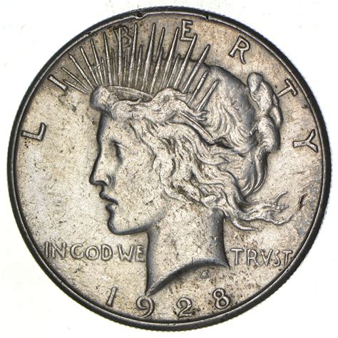 Tough Date - 1928-S Peace Silver Dollar | Property Room
