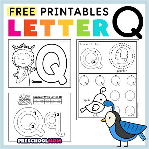 Letter Q Worksheet - Worksheets Library