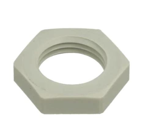 GPA M16B Fibox | Fibox Polyamide Cable Gland Locknut, M16 x 1.5 Thread ...