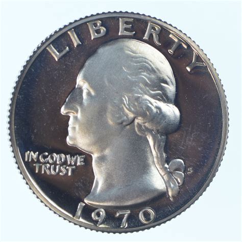 1970-S PROOF Washington Quarter - San Francisco Minted | Property Room