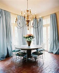 Blue Dining Room Curtains by Blue Curtains Eclectic Dining Room Lonny Magazine Blue Dining Room Curtains