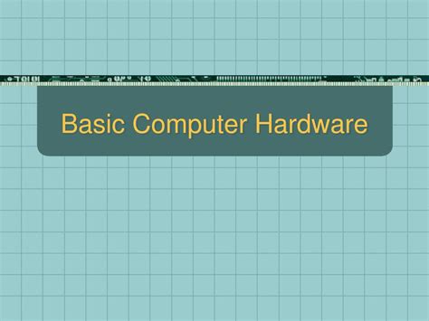 Basic Computer Hardware 的图像结果