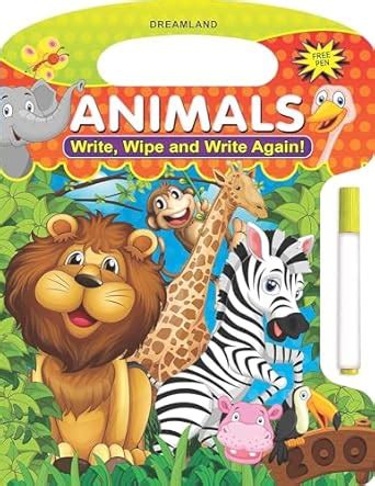 05. Write,wipe & Write Again - Animals : Dreamland Publications: Amazon ...
