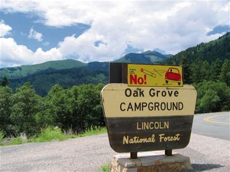 Oak Grove Campground Ruidoso NM: Camping Reservations & Rates