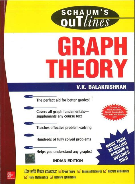 SCHAUMS OUTLINE OF GRAPH THEORY (SCHAUMS OUTLINE SERIES) – Book Land DU