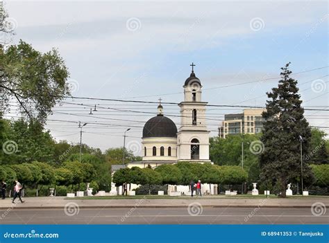 The Capital City of Republic of Moldova, Chisinau Stock Image - Image ...