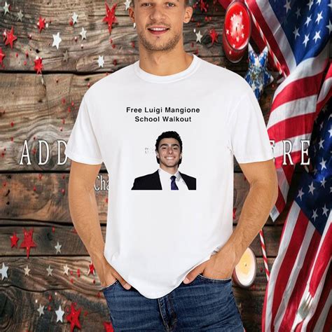 Free Luigi Mangione School Walkout T-Shirt