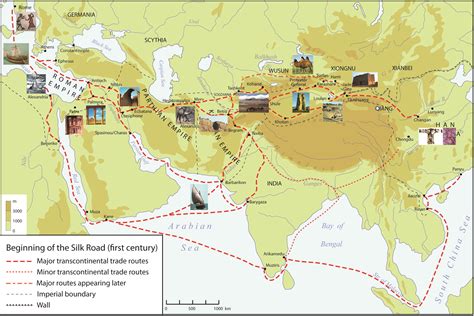 Silk Road Map Printable
