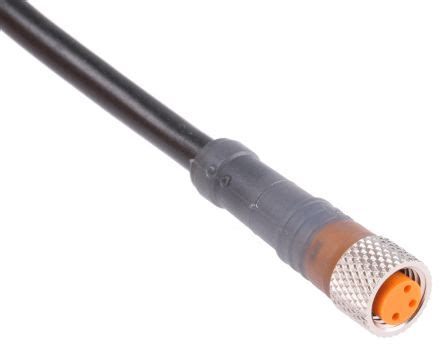 D-SAC50 SMC | SMC M8 3-Pin Cable & Connector for use with Sensors and ...