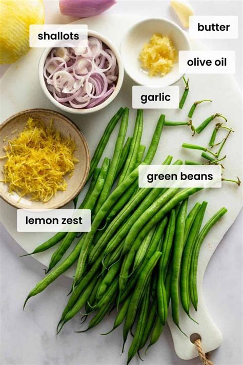 Buttery Lemon Garlic Green Beans - The Yummy Bowl | Green beans, Garlic ...