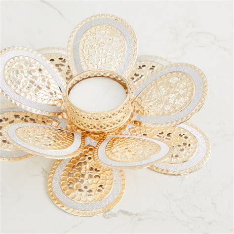 Buy Corsica Utsav Vara Floral Mesh T-light Holder from Corsica by Home ...