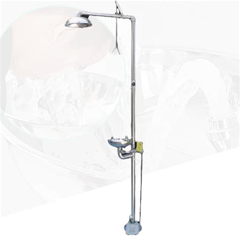 Buy Emergency Shower Eye Wash Station Stainless Steel 304 Safety Shower ...