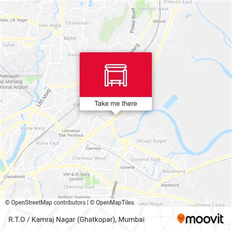 R.T.O / Kamraj Nagar (Ghatkopar) stop - Routes, Schedules, and Fares