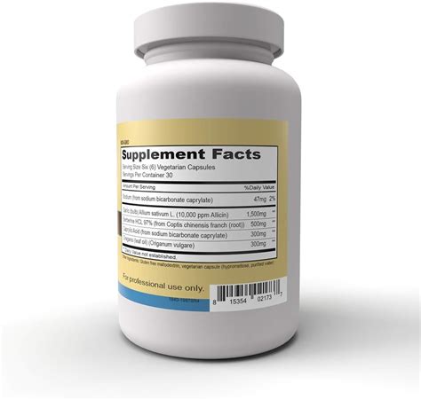 Priority One Vitamins SIBOtic™ (180) Caps - Support for Healthy Small ...
