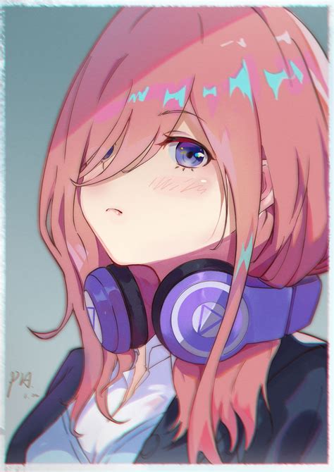 Nakano Miku (Мику Накано) :: nakano miku :: go-toubun no hanayome :: Go ...