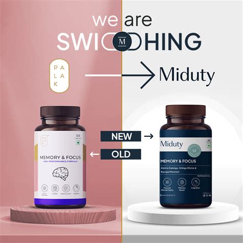 Memory and focus supplement | Memory and focus tablets - Miduty - Miduty