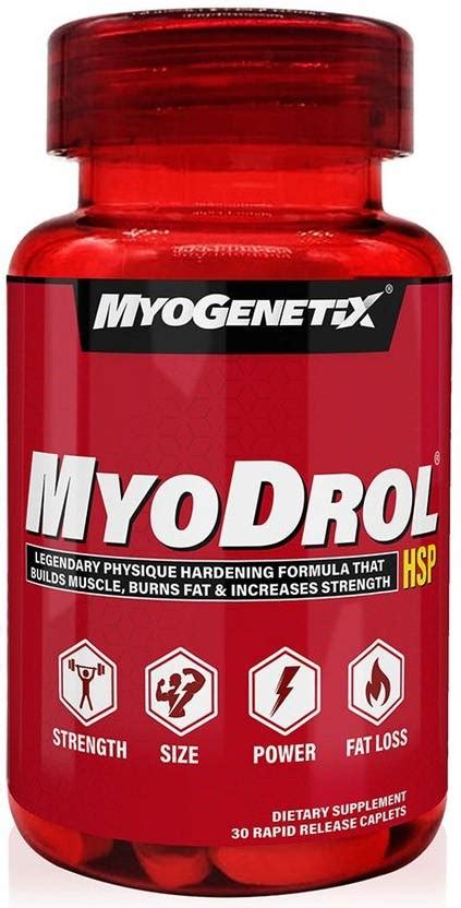Myogenetix Myodrol HSP Muscle Builder (Original) with QR Code Scan ...