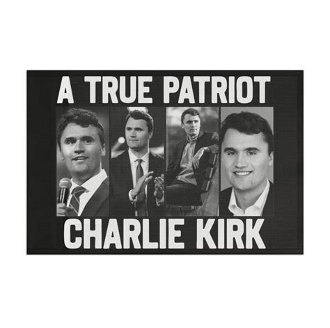 Patriot Charlie Kirk Flag