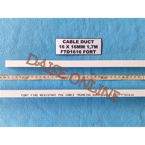 Jual CABLE DUCT / TRUNKING DUCT FTD1616 PANJANG 1,7M FORT - Kab ...
