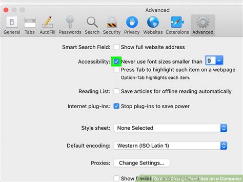 Computer Font Size 的图像结果