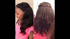 Coarse Texture Hair Weave by Show Of My New Hair Kkhb Coarse Yaki Texture For Coarse Texture Hair Weave