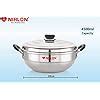 NIRLON All-in-One Stainless Steel Idli Cooker Multi Kadhai with ...