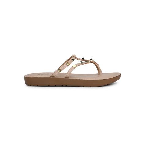 Buy Inc.5 Beige Casual One Toe Sandals Online