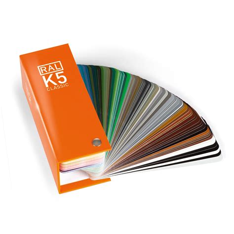 RAL Paper K5 Gloss Chart Book Shades Basic Case (ES Corporation ...