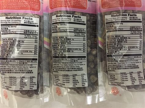 Boba Tapioca Pearls Nutrition Facts at Jordan Arida blog