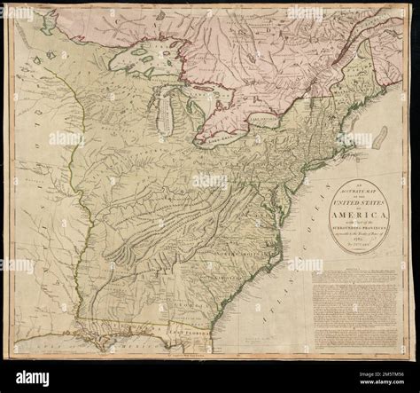 An accurate map of the United States of America, with part of the ...