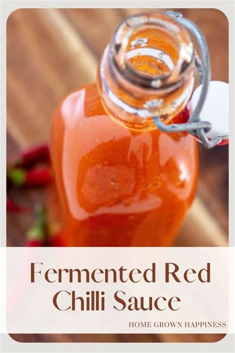 fermented chilli sauce recipe