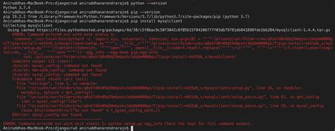Image result for MySQL Python Pip Install Cmd