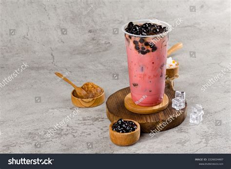 Boba Tapioca Pearls Taiwan Bubble Milk Stock Photo 2226024487 ...
