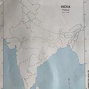Navneet India Political Maps (Pack Of 100 Sheets) : Amazon.in: Office ...