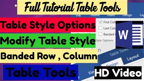 Image result for Table Tools in Word