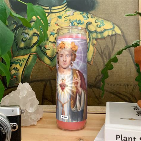 Saint Owen Wilson WOW Prayer Candle – aintsaintco