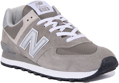 New Balance WL574EVG: Women's 574 V2 Essential Sneaker, GREY/WHITE ...