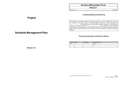 Project Schedule Management Plan 的图像结果