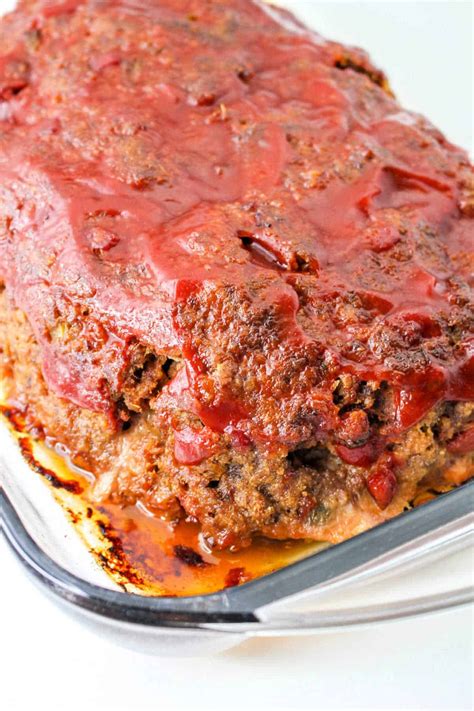 Spicy Meatloaf Recipe - Cajun Meatloaf with Ground Beef & Glaze