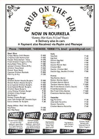 GRUB ON THE RUN, Rourkela - Restaurant Reviews, Phone Number & Photos ...