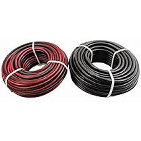 Microtek Solar DC Cable XLPO TUV Protected 6 sq.mm 5Meter (5m Red, 5m ...